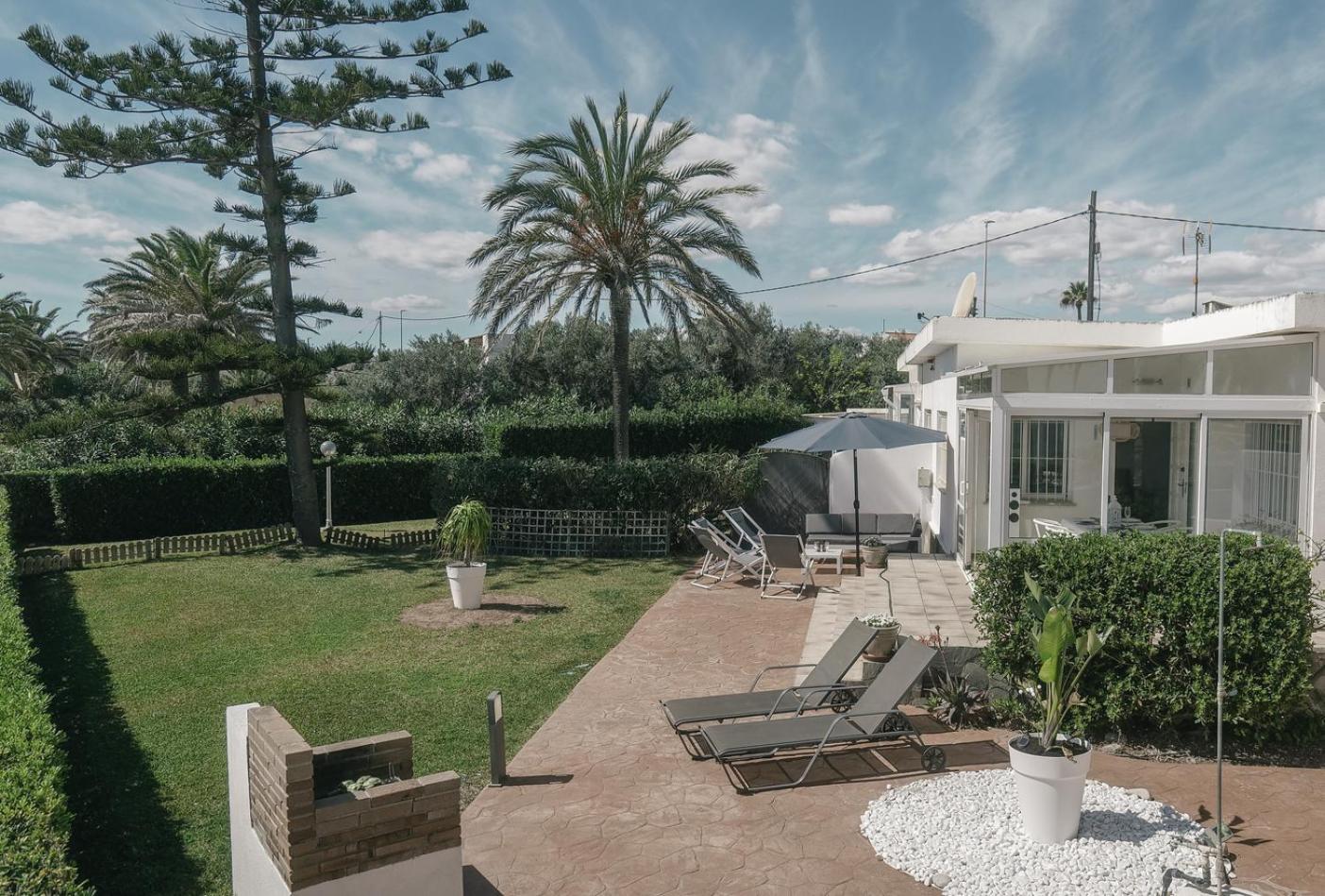 Casa Vesalia A 1A Linea De Mar Con Aa Y Wi-Fi. Villa Vinarós Ngoại thất bức ảnh