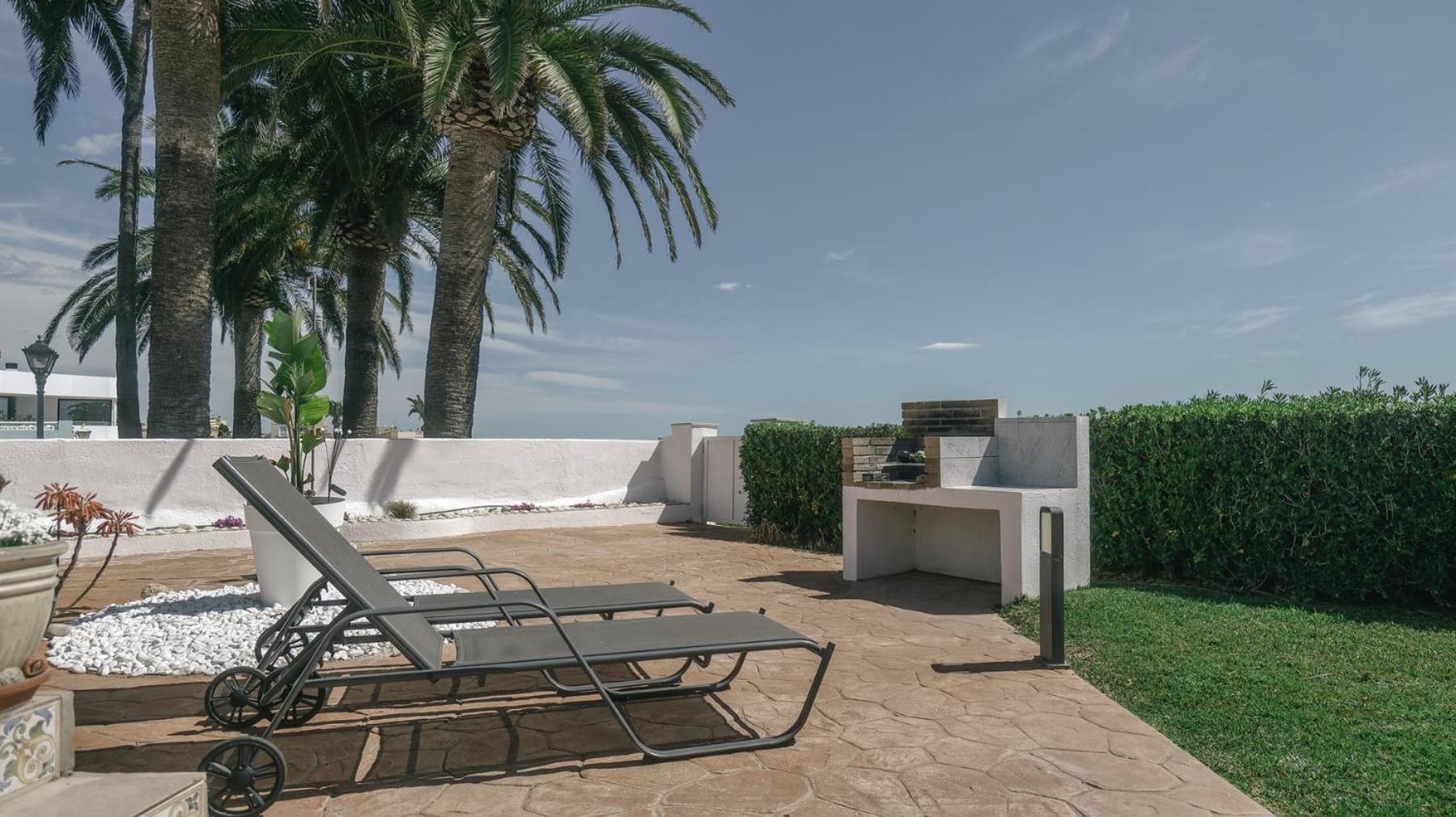 Casa Vesalia A 1A Linea De Mar Con Aa Y Wi-Fi. Villa Vinarós Ngoại thất bức ảnh