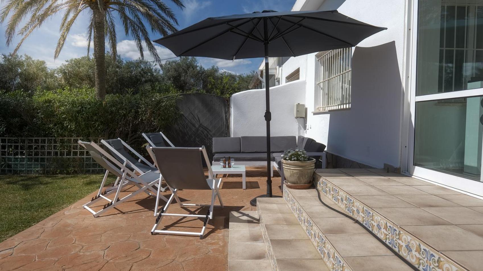 Casa Vesalia A 1A Linea De Mar Con Aa Y Wi-Fi. Villa Vinarós Ngoại thất bức ảnh